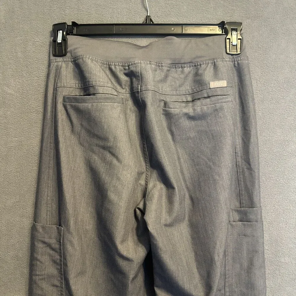 Figs Axim Cargo Scrub Pants Mens Size Small Short Graphite Gray T2001S Medical‎